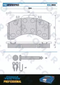 FOMAR FRICTION FO 473781